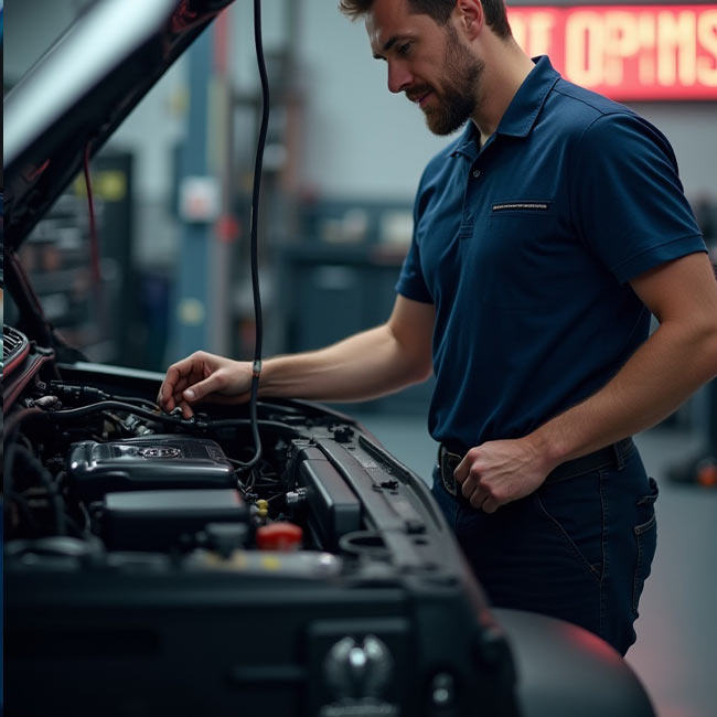 Jeep car repair garage in al qouz, Dubai